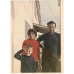 June and Shotu Chatterjee at University Village w/Jonathan