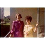 My brother's wife, Mitzi Wells with me in Toronto